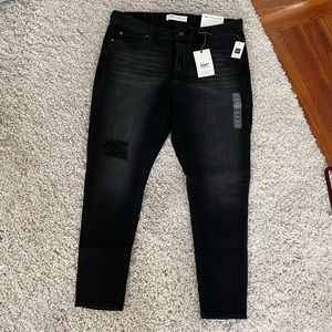 Gap skinny distressed jeans